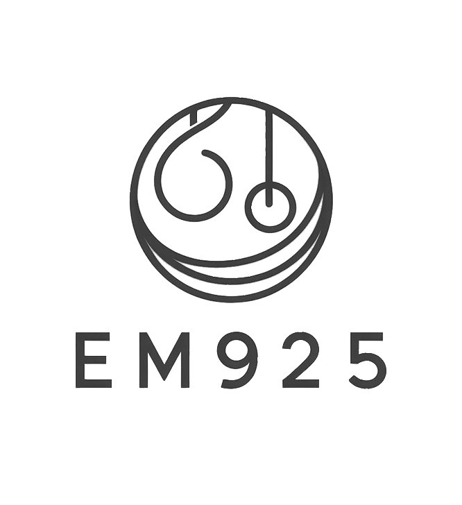 EM925 LOGO 白底全黑